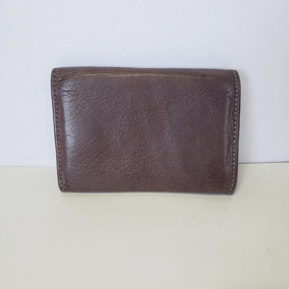 See By Chloe Logo Small Trifold Key Holder 6 Hooks Wallet Brown Leather Logo - Picture 2 of 7